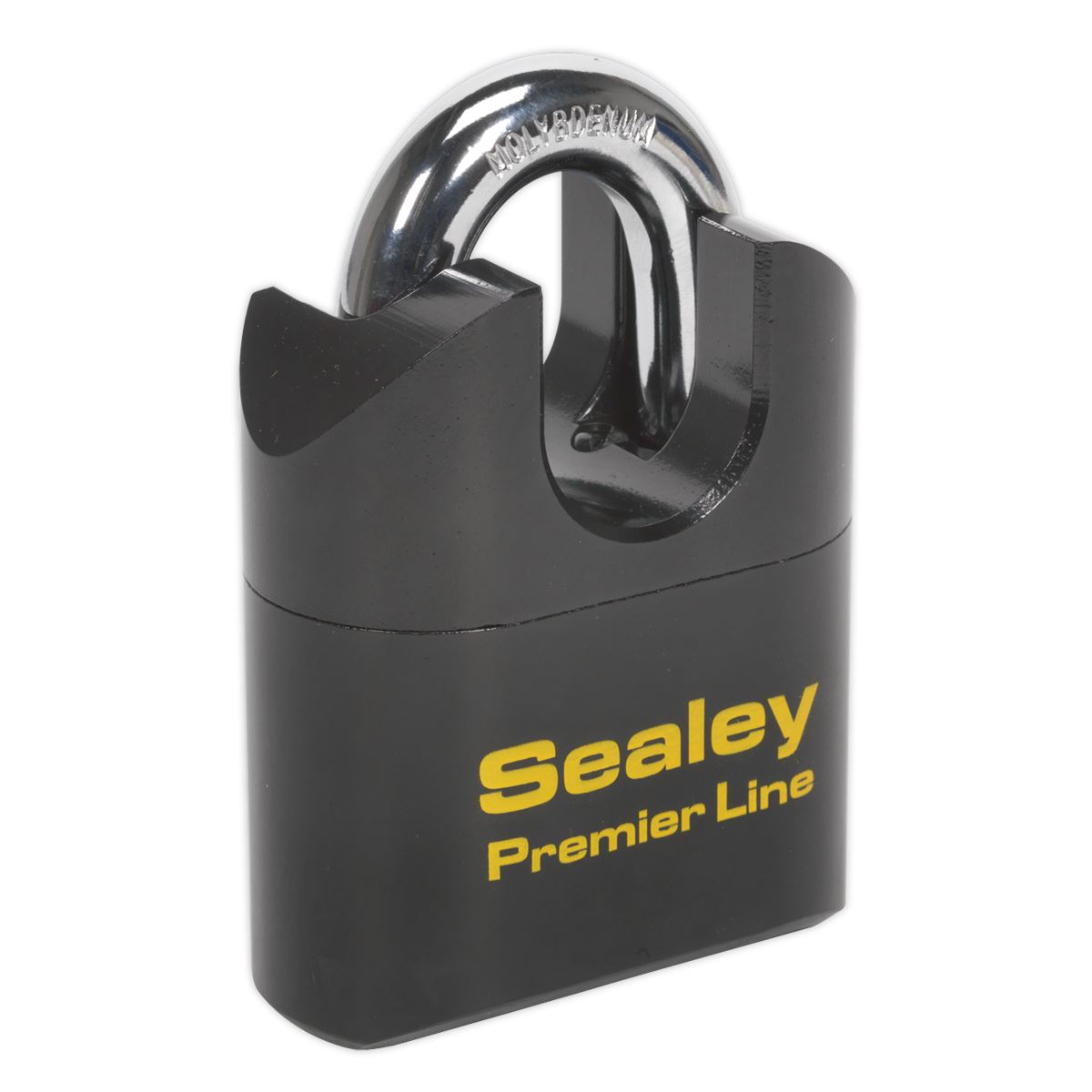 Sealey Steel Body Combination Padlock Shrouded Shackle 62mm PL603S