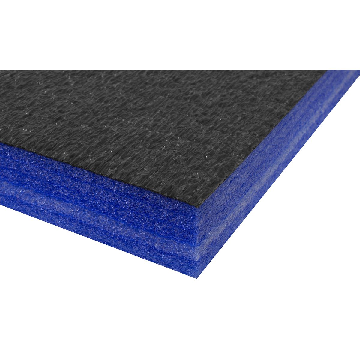 Sealey Easy Peel Shadow Foam Blue/Black 1200 x 550 x 50mm SF50B