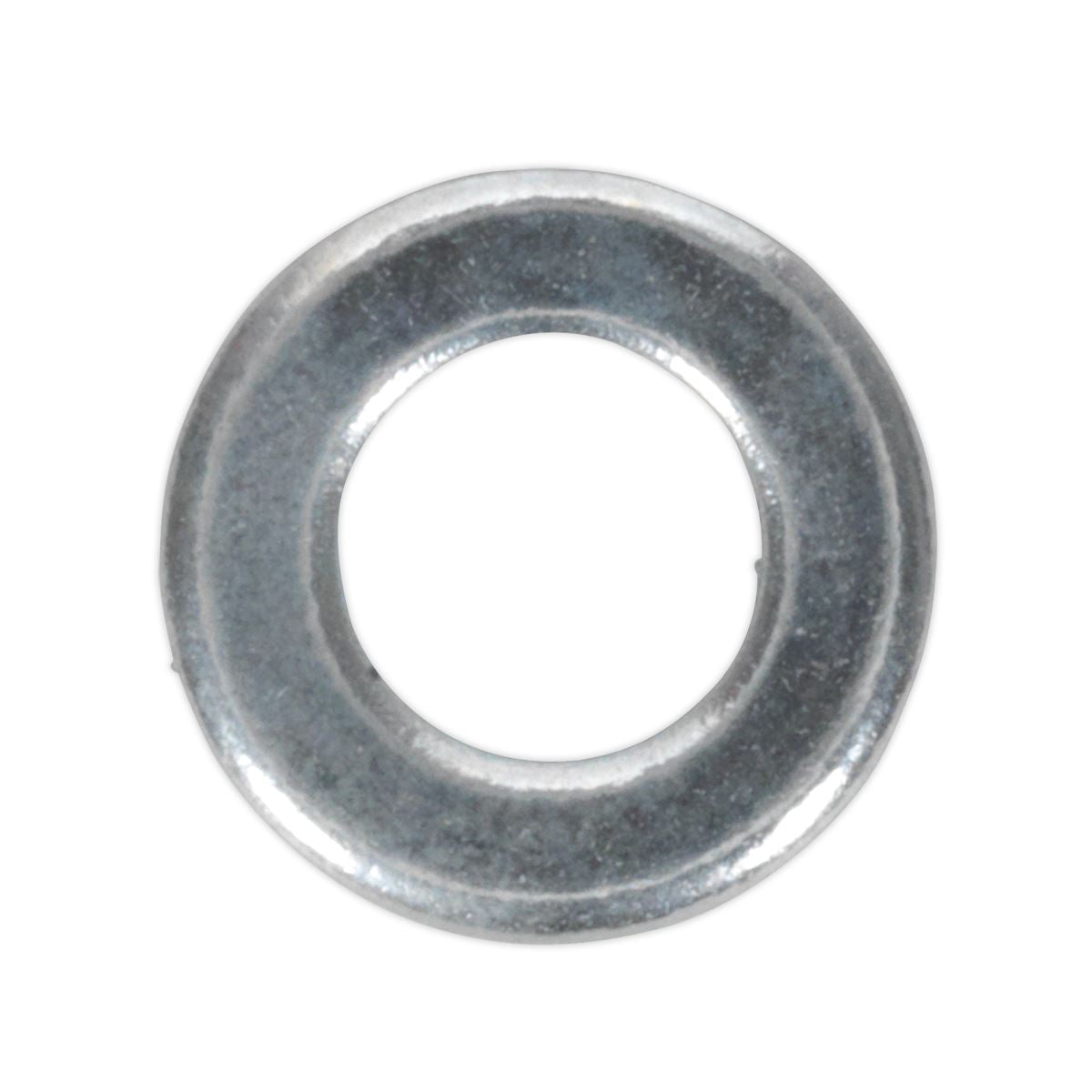 Sealey Flat Washer DIN 125 - M5 x 10mm Form A Zinc Pack of 100 FWA510