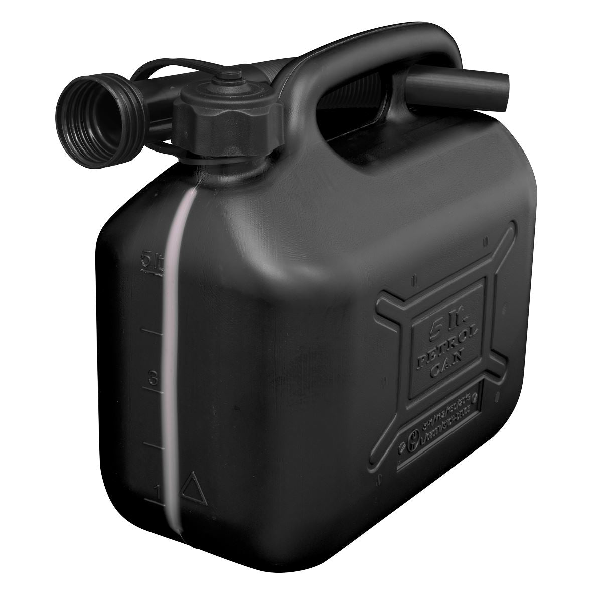 Sealey Fuel Can 5L - Black JC5B