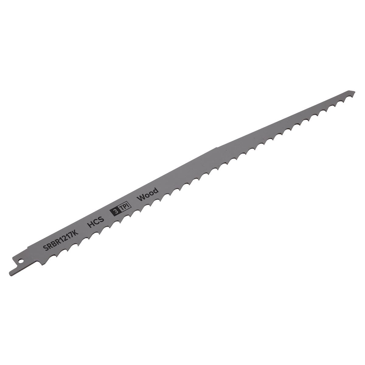 Sealey Reciprocating Saw Blade Pruning & Coarse Wood 300mm 3tpi-Pk5 SRBR1217K