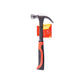 16oz One Piece Claw Hammer Drop Forged Hardened Tempered Comfortable Rubber Grip - A0215