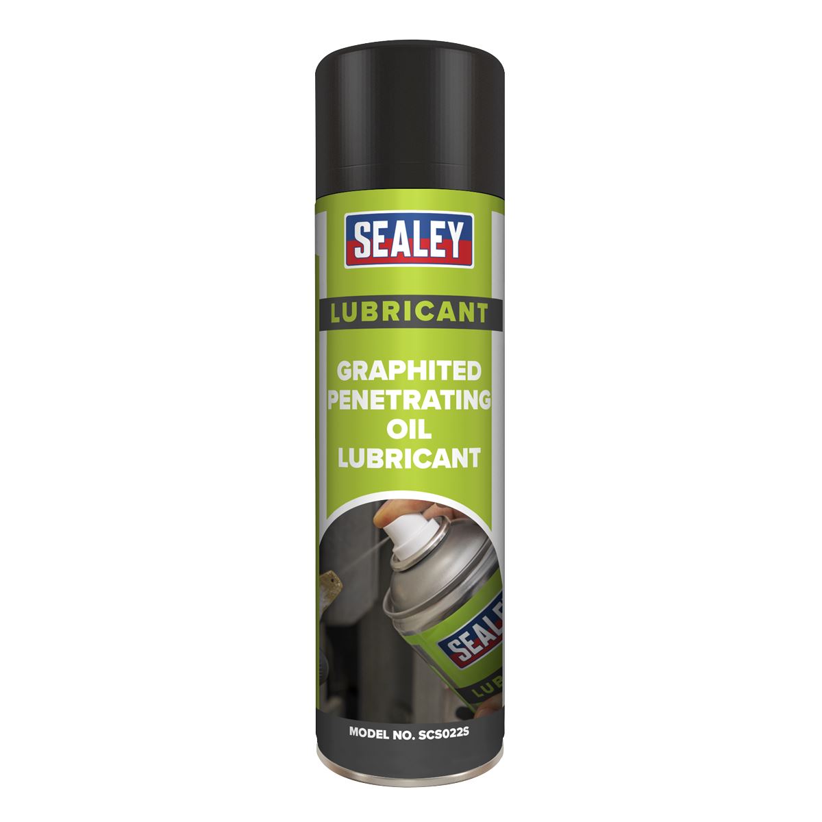 Sealey Graphited Penetrating Oil Lubricant 500ml Single SCS022S