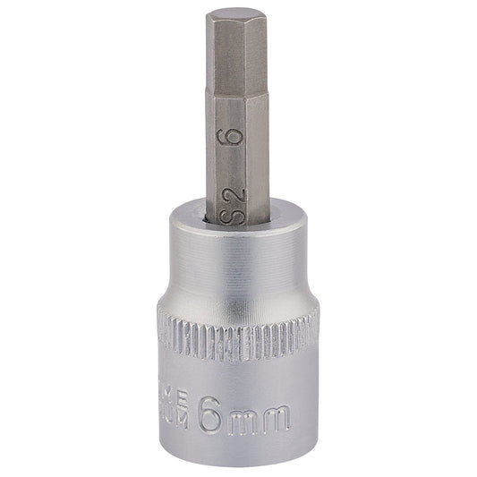 Draper 3/8" Square Drive Socket with Hexagonal Bit (6mm) - 16284