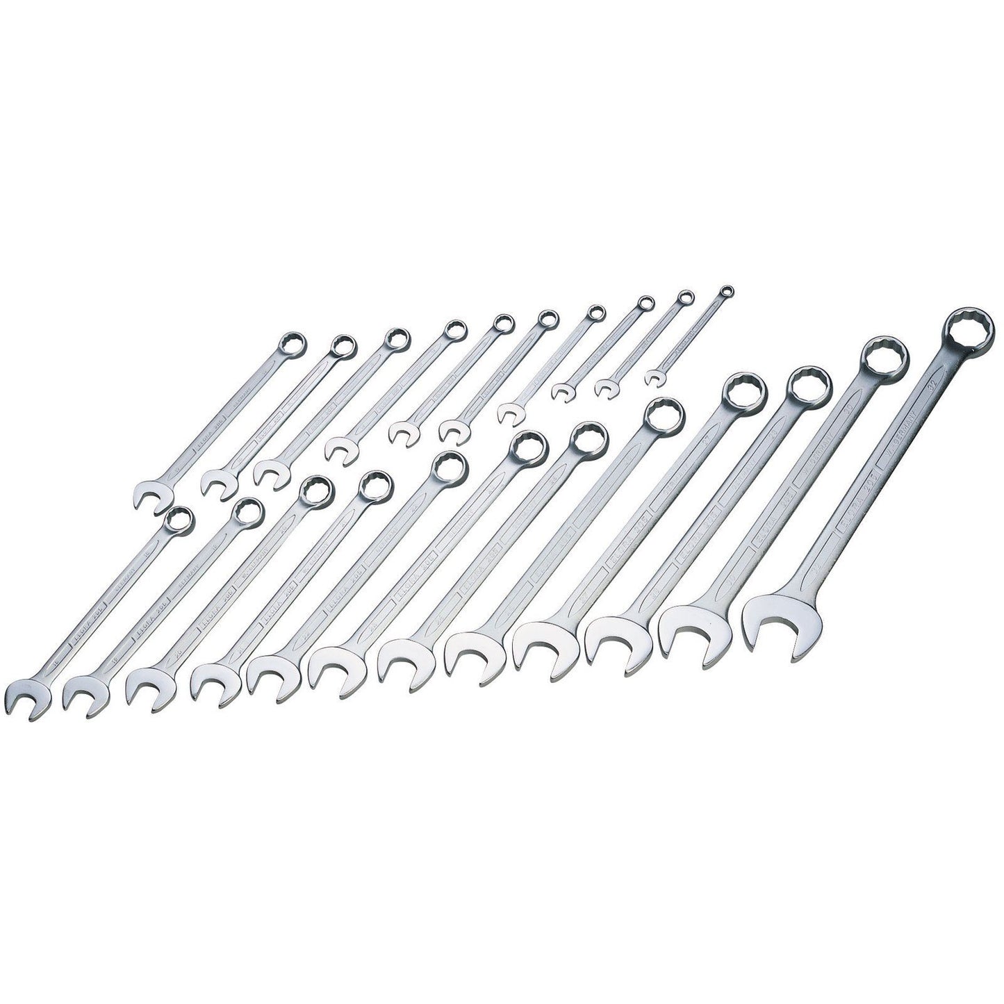 Elora 03115 205 S22M 22 Piece Long Metric Combination Spanner Set