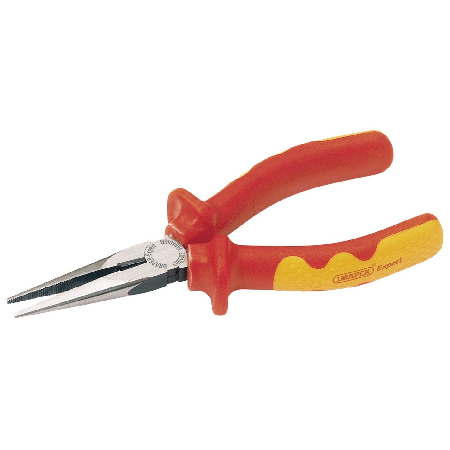 Draper 1x Expert 160mm Vde Long Nose Pliers Garage Professional Standard Tool - 69174