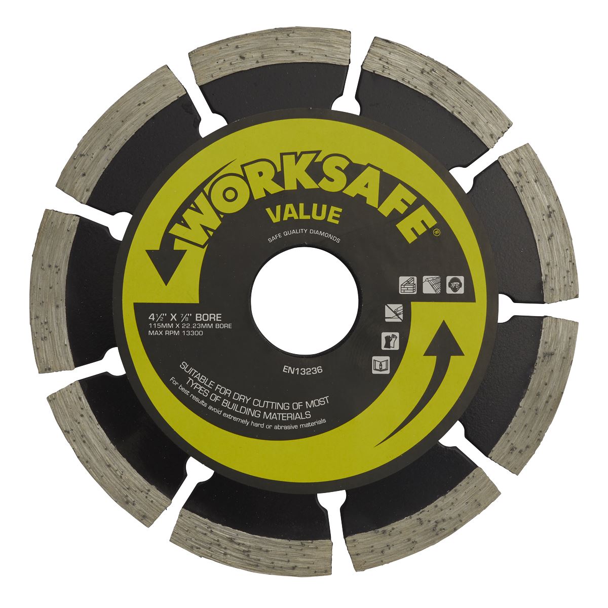 Sealey Value Diamond Blade 115 x 22mm WDV115