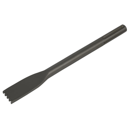 Sealey Scutch Comb Chisel 30 x 290mm - SDS MAX X1CC