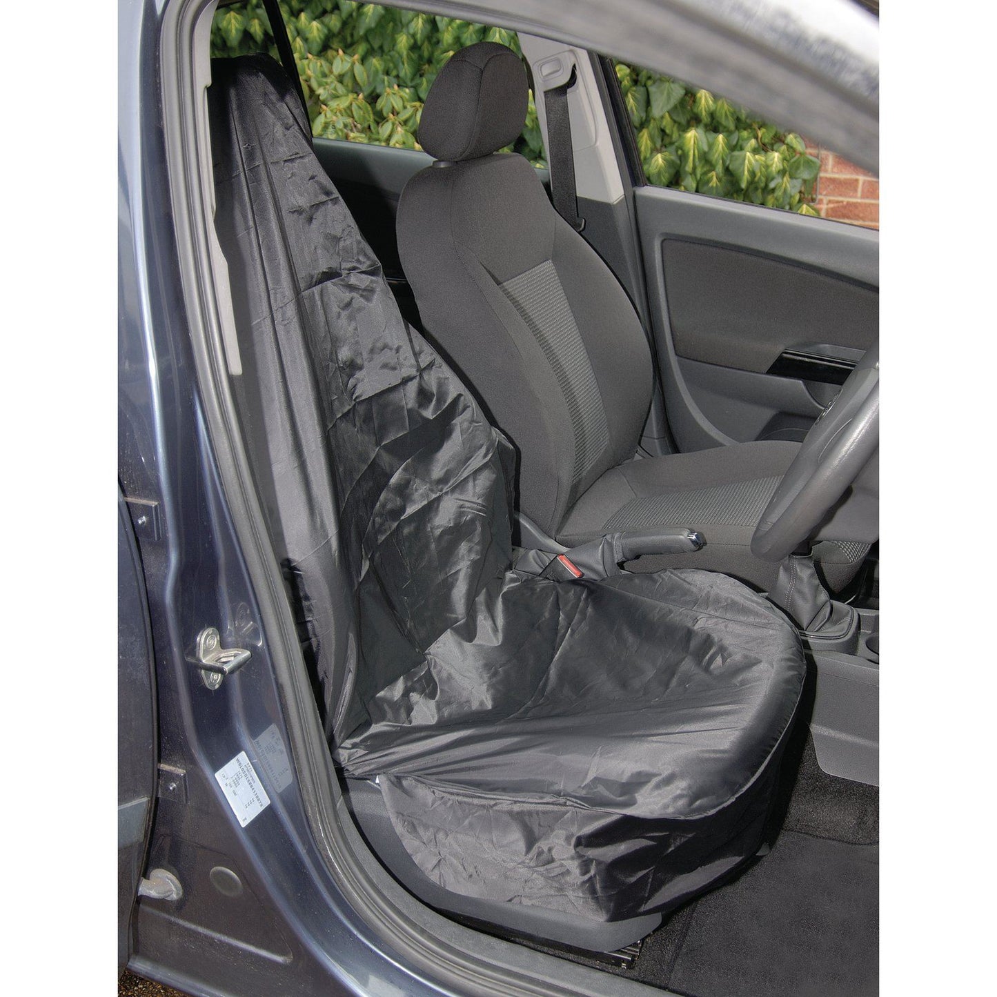 Draper Side Airbag Compatible Polyester Front Seat Cover -No. 22596