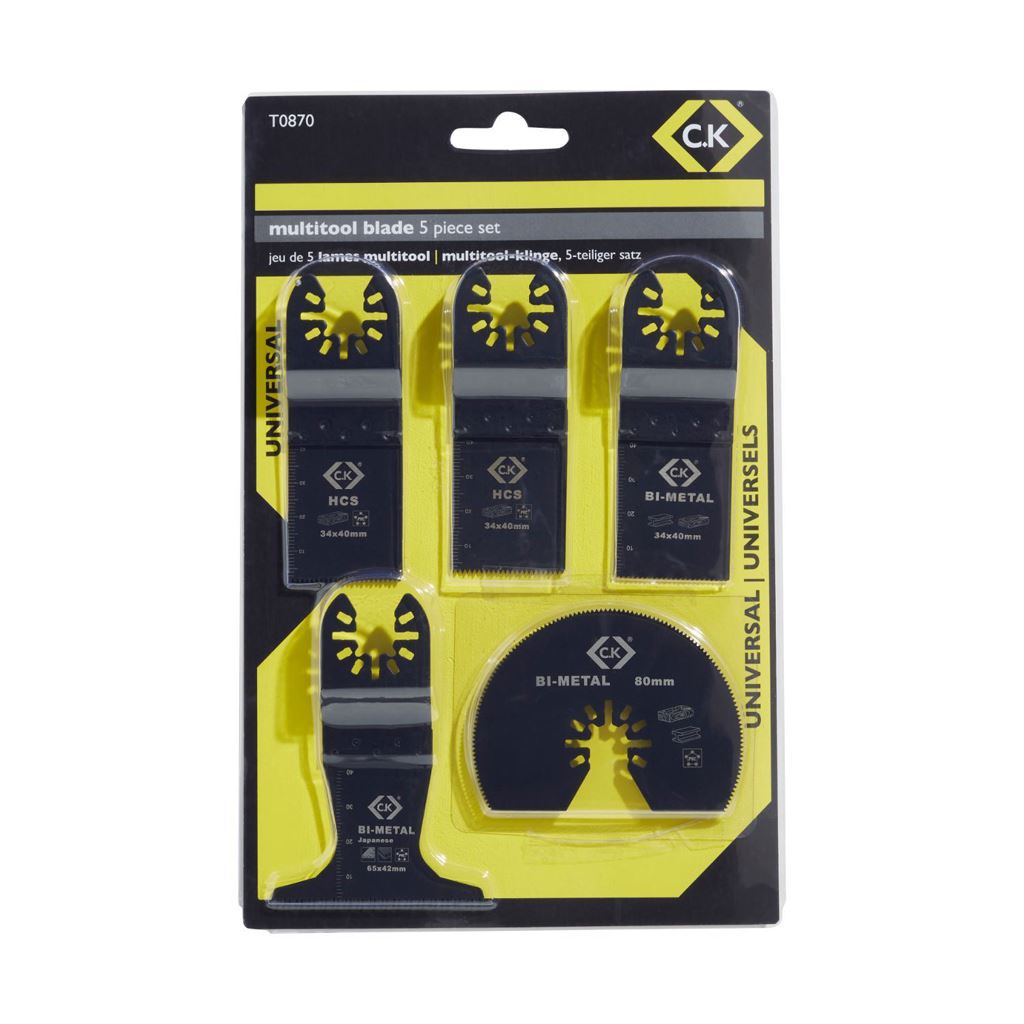 CK Tools Multitool Blade Set/5 T0870 LL