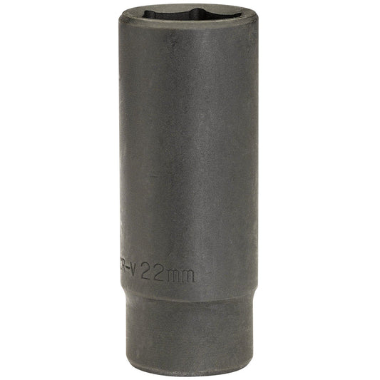 Draper 1x Expert 22mm 1/2" Square Drive Deep Impact Socket Professional Tool - 59882