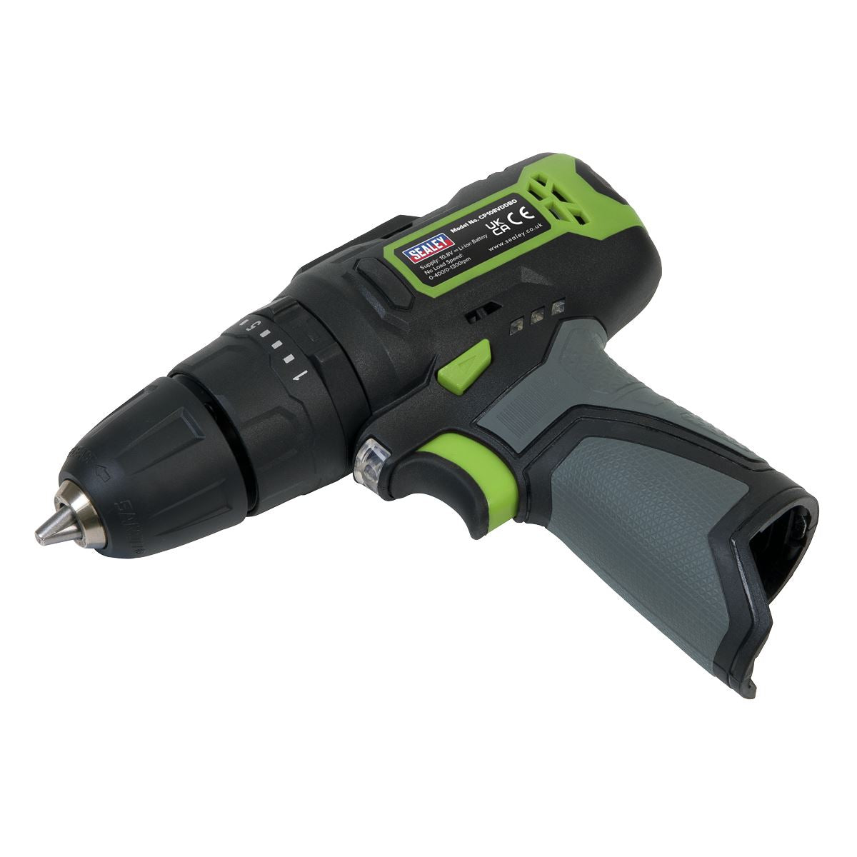 Sealey Cordless Hammer Drill/Driver 10mm 10.8V - Body Only CP108VDDBO