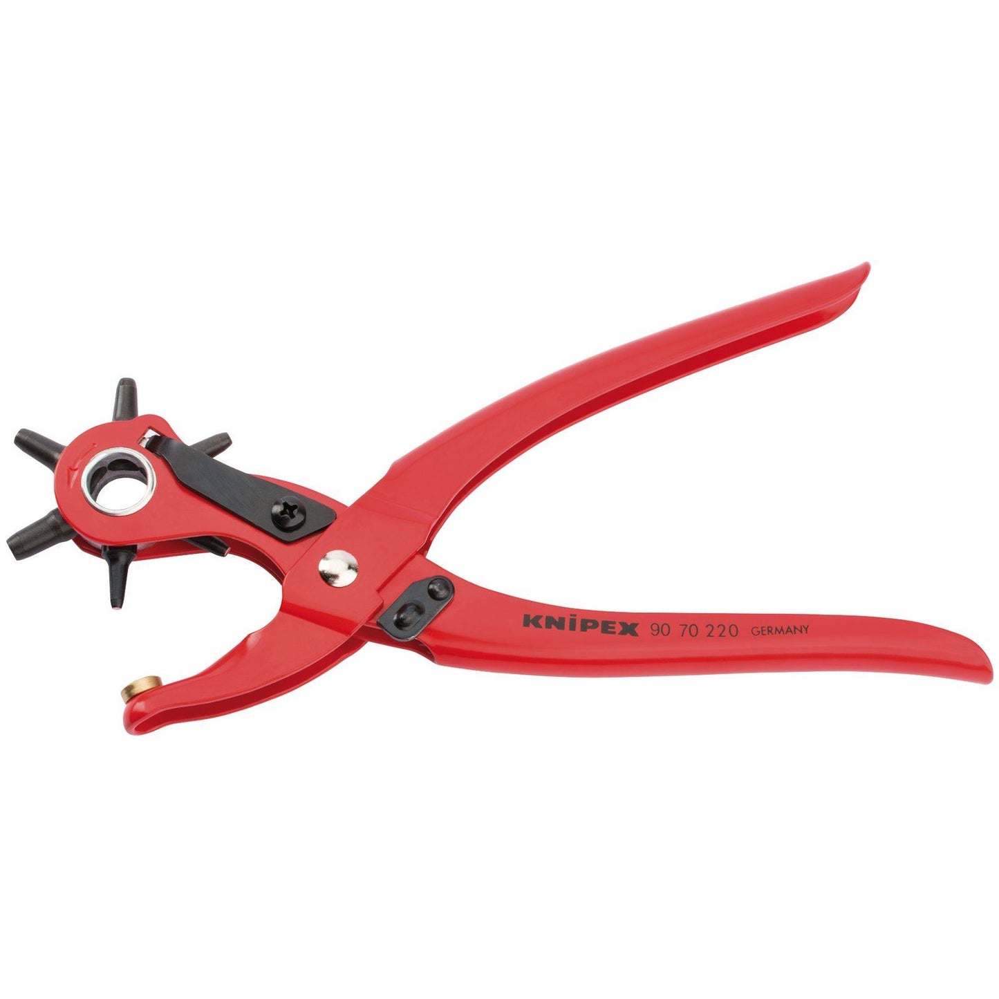 Draper 1x Knipex Expert 220mm 6 Head Revolving Punch Pliers Professional Tool - 87161