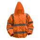 Sealey Hi-Vis Orange Jacket with Quilted Lining & Elastic Waist XXL 802XXLO