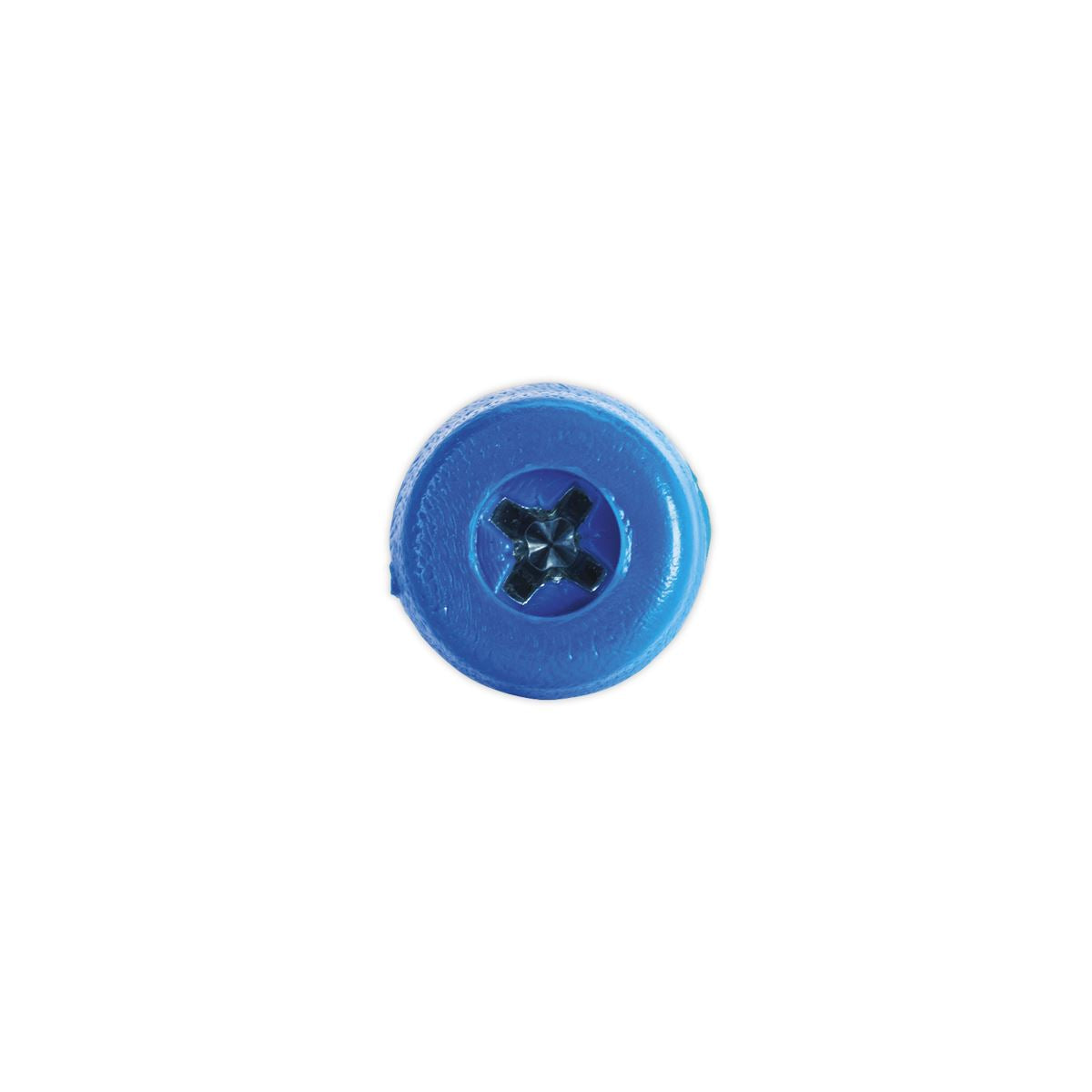 Sealey Numberplate Screw Plastic Head 4.8 x 24mm Blue Pack of 50 PTNP8