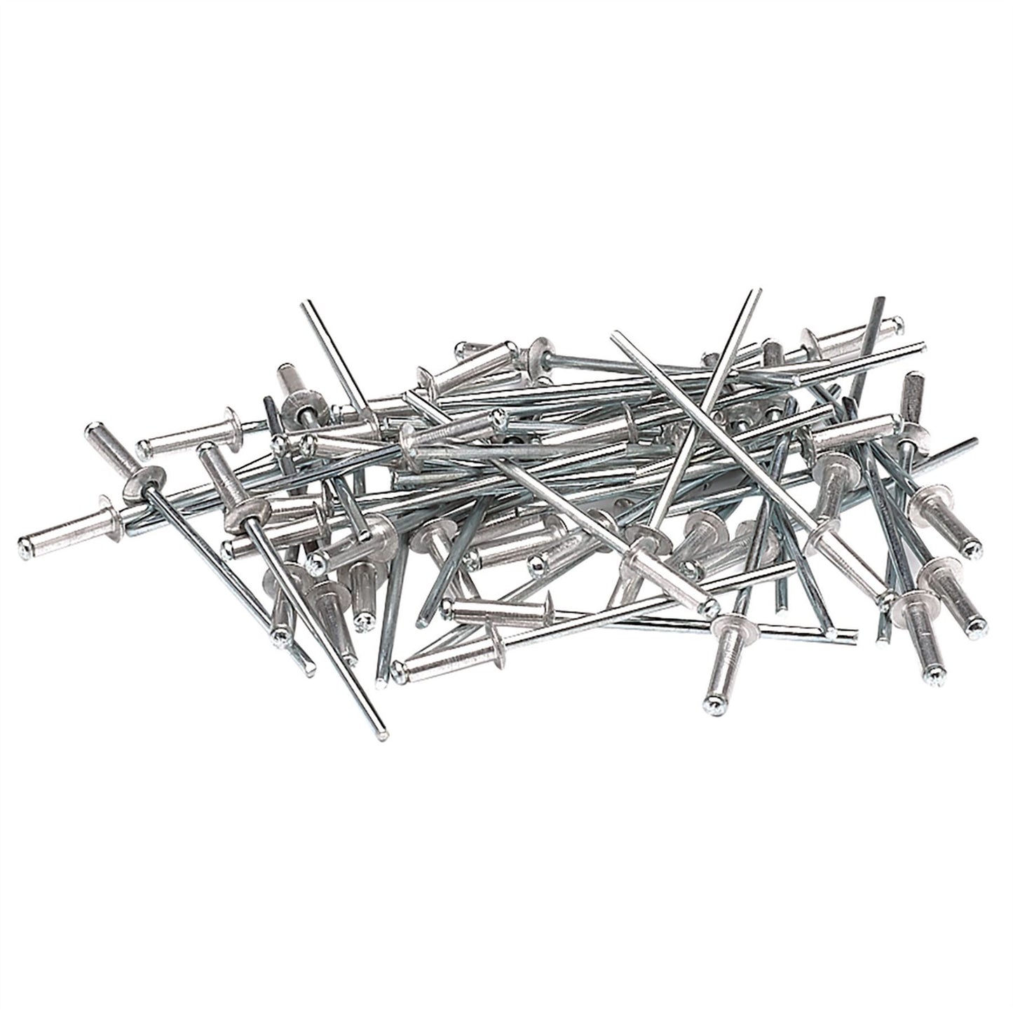 Draper 13554 Riv 2.4mm X 7mm Rivets (50 Per Card) For Riveter/Rivet Gun