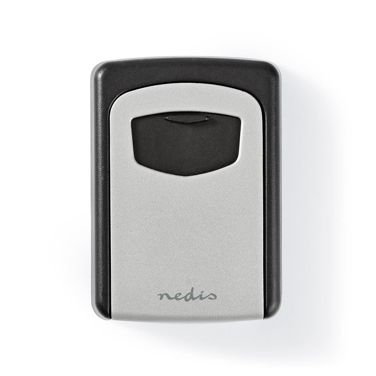 Nedis Vault Key Safe Combination Dial Lock Indoor and Outdoor Grey/Black - KEYCC01GY
