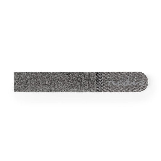 Nedis Hook & Loop Cable Ties 0.15m 10 pieces Grey COTP00900GY015