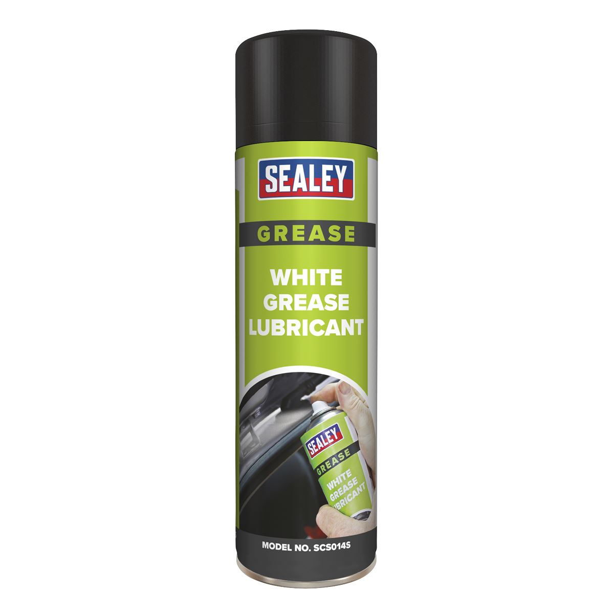 Sealey White Grease Lubricant 500ml Single SCS014S