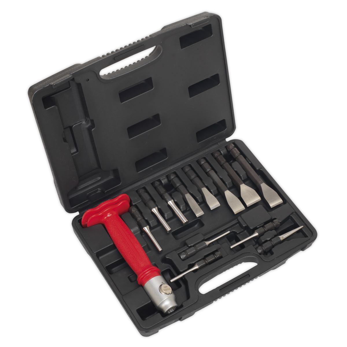 Sealey Interchangeable Punch & Chisel Set 13pc AK9215