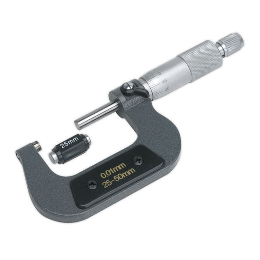 Sealey External Micrometer 25-50mm AK9632M