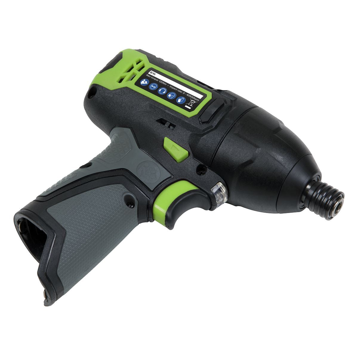 Sealey Cordless Impact Driver 1/4 Hex Drive 10.8V - Body Only CP108VCIDBO