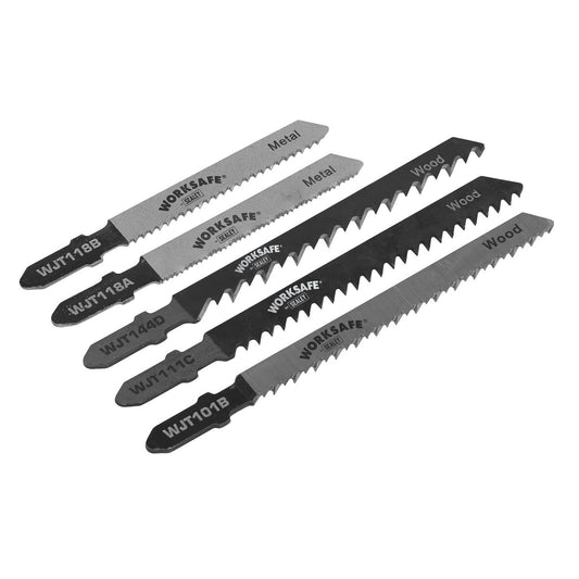 Sealey Jigsaw Blade Assorted Pack of 5 WJTASS