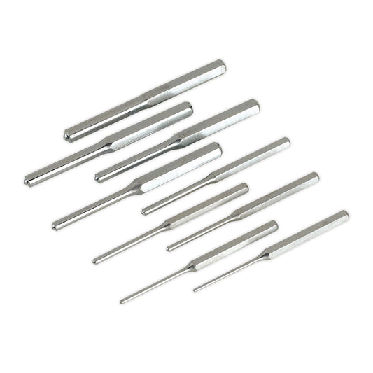 Sealey Roll Pin Punch Set 9pc 1/8-1/2" Imperial AK9109