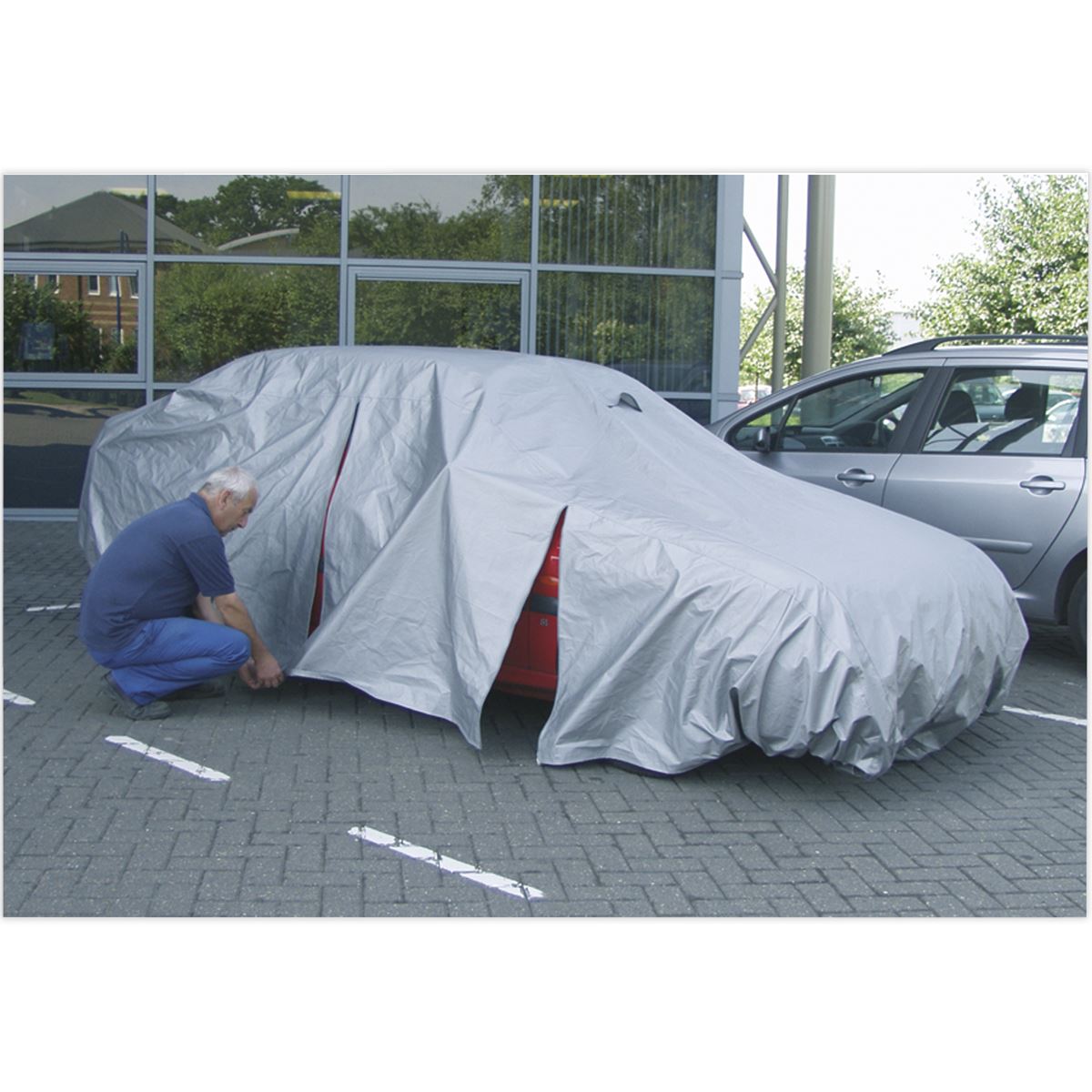 Sealey Car Cover Medium 4060 x 1650 x 1220mm CCM