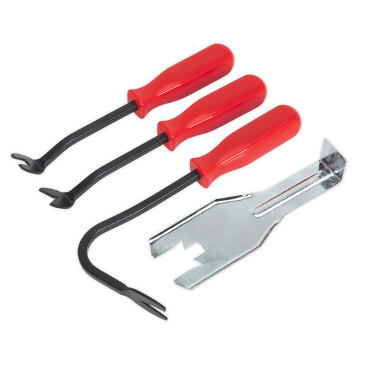 Sealey Trim Clip Removal Set 4pc TR010