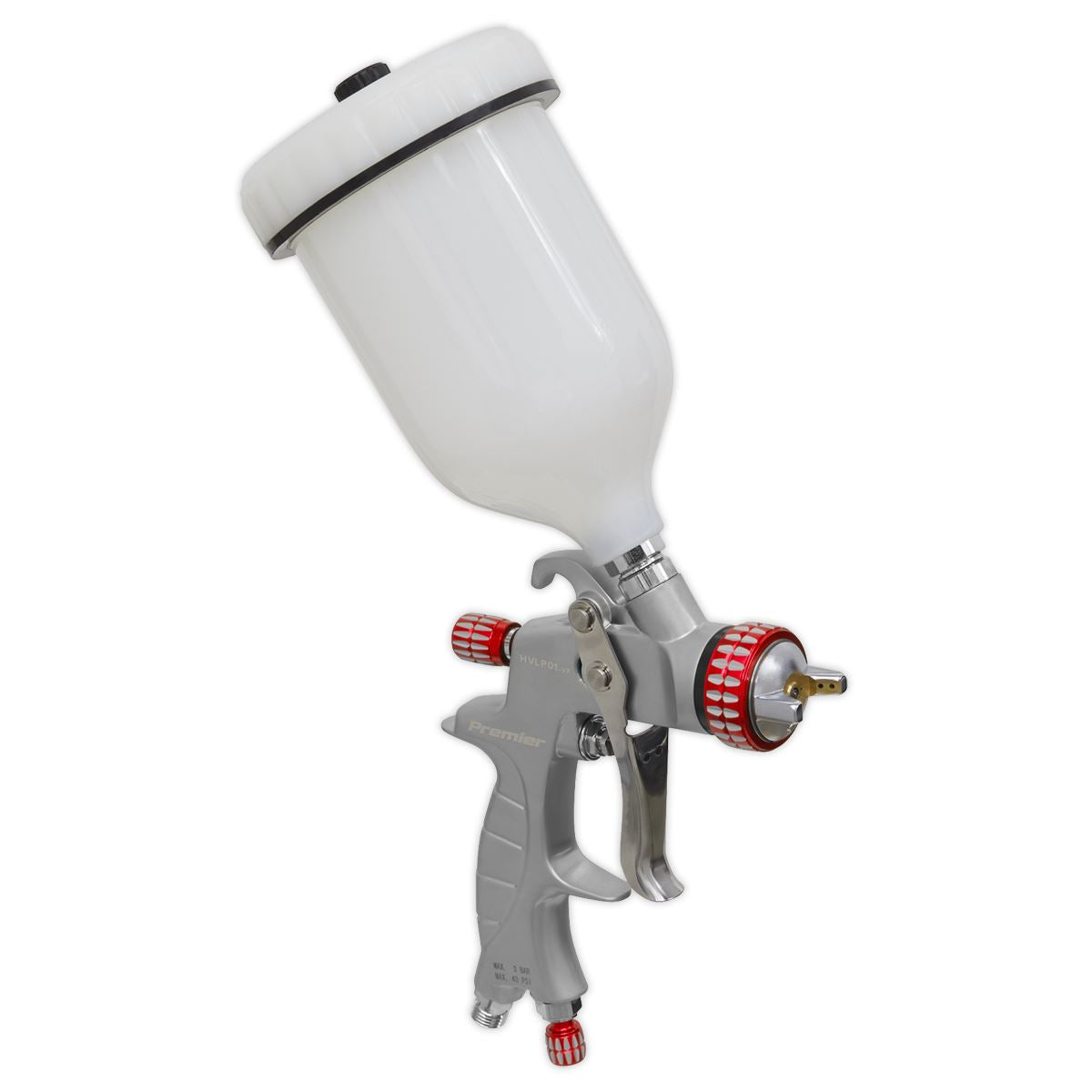 Sealey HVLP Gravity Feed Spray Gun 1.3mm Set-Up HVLP01