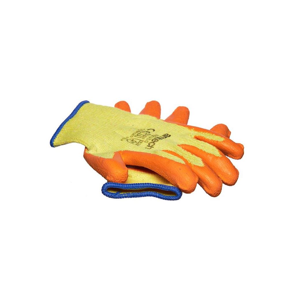 Amtech Latex Palm Coated Work Gloves Sizes XL Size 10  Heavy Duty Ppe Diy - N2350