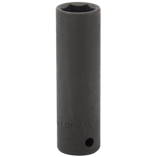 Draper Expert 16mm 1/2" Sq. Dr. Deep Impact Socket (Sold Loose) - 59877