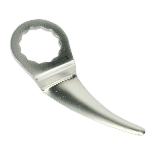 Sealey Air Knife Blade - 50mm - Offset Curved WK025FSC50