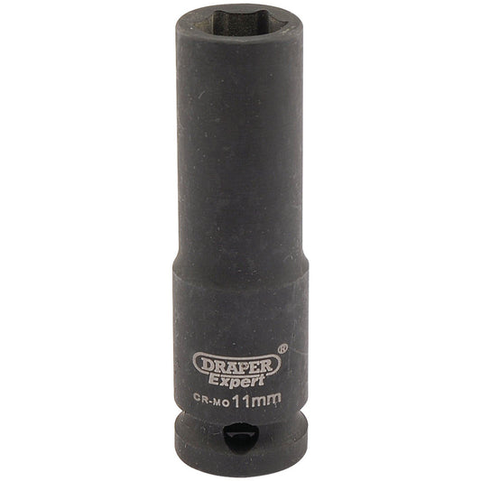 Draper 06884 Expert 11mm 3/8" Square Drive Hi-Torq6 Point Deep Impact Socket