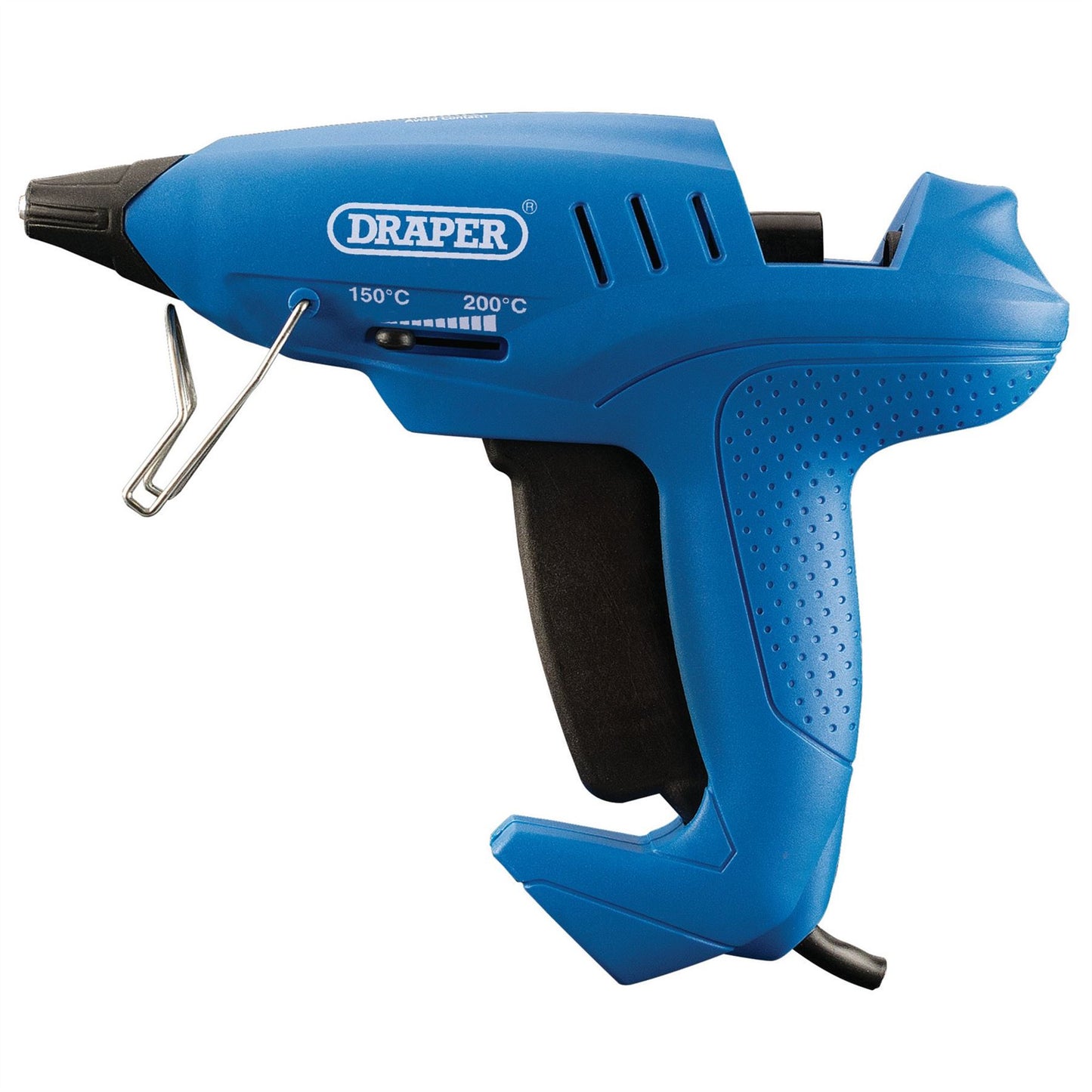 Draper HOT MELT HEAT GLUE GUN 400W VARIABLE SPEED HOBBY CRAFT & 6 STICKS 83661