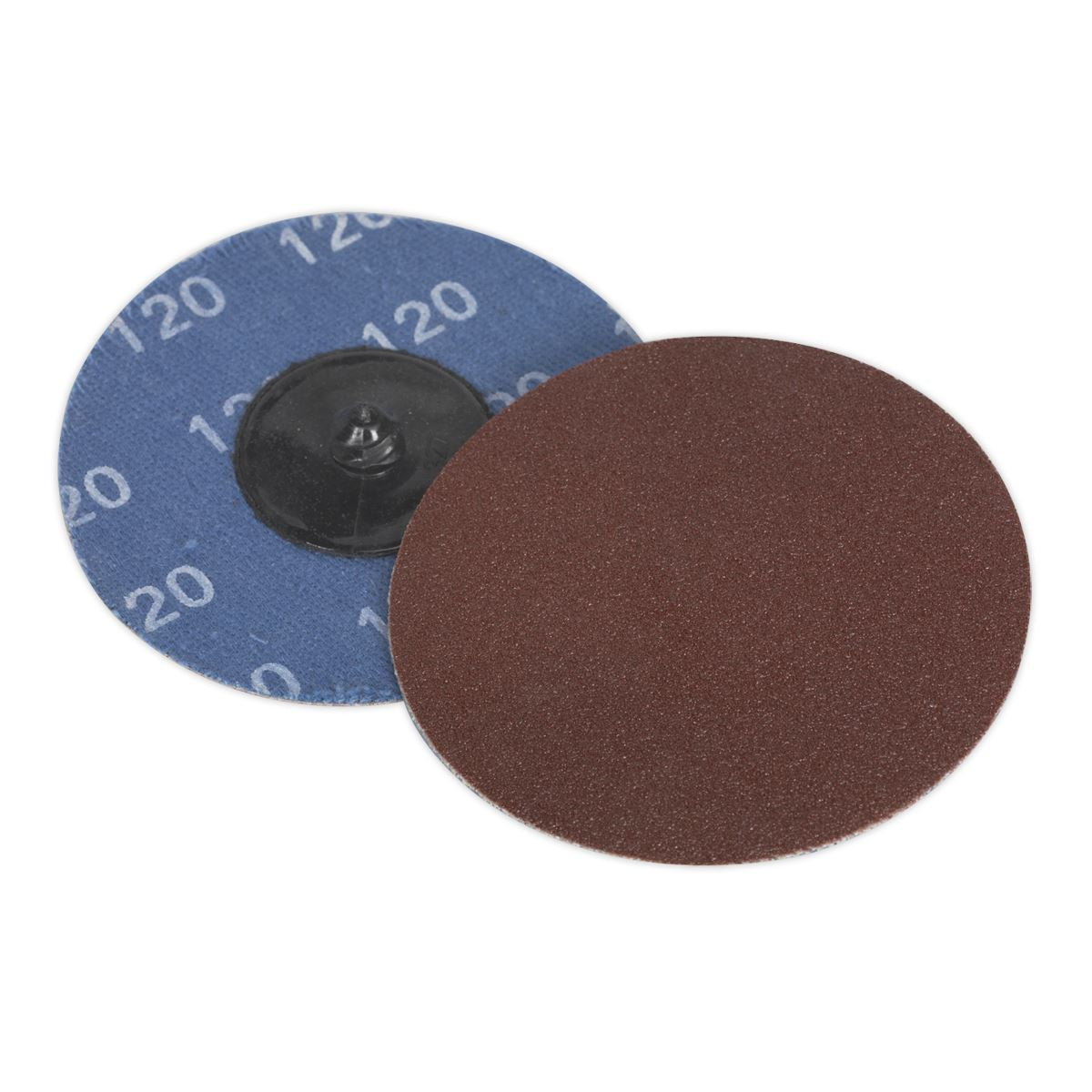 Sealey Quick-Change Sanding Disc 75mm 120Grit Pack of 10 PTCQC75120