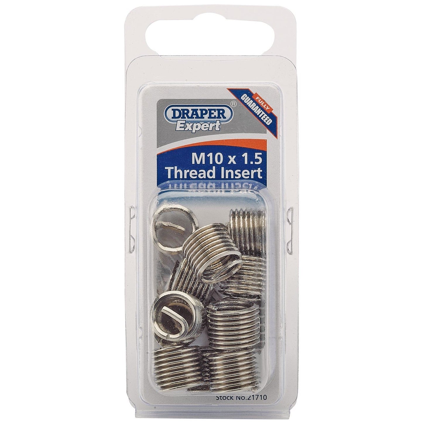 Draper 12x Expert M10x1.5 Metric Thread Insert Refill Pack Professional Tool - 21710