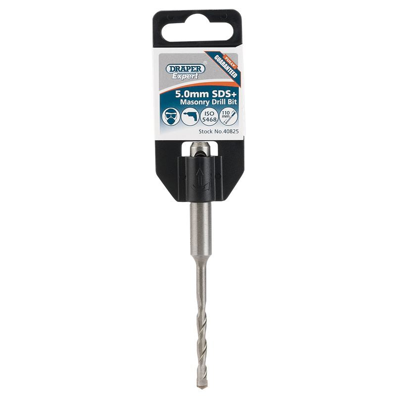 Draper SDS+ Masonry Drill Bit, 5.0 x 110mm DSDS/PB - 40825