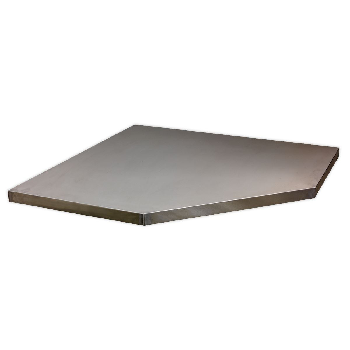 Sealey Superline Pro 1.6m Corner Storage System - Stainless Worktop - APMSSTACK08SS