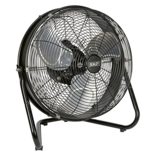 Sealey Ind High Velocity Floor Fan with Internal Oscillation 18" HVF18IS