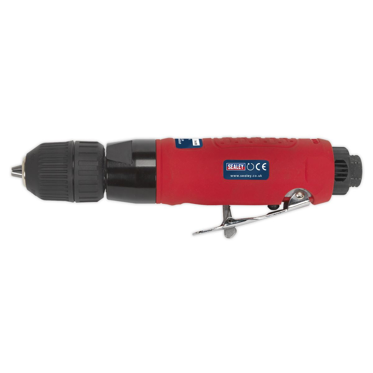 Sealey Air Drill Straight with 10mm Keyless Chuck GSA232