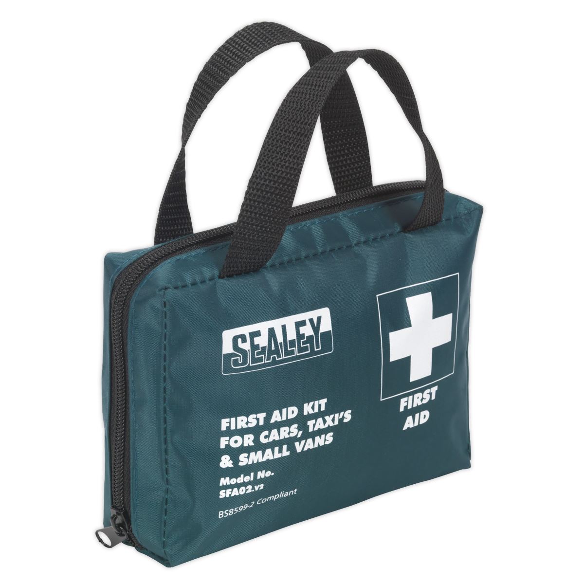 Sealey First Aid Kit Medium for Cars, Taxi's & Small Vans-BS 8599-2 SFA02