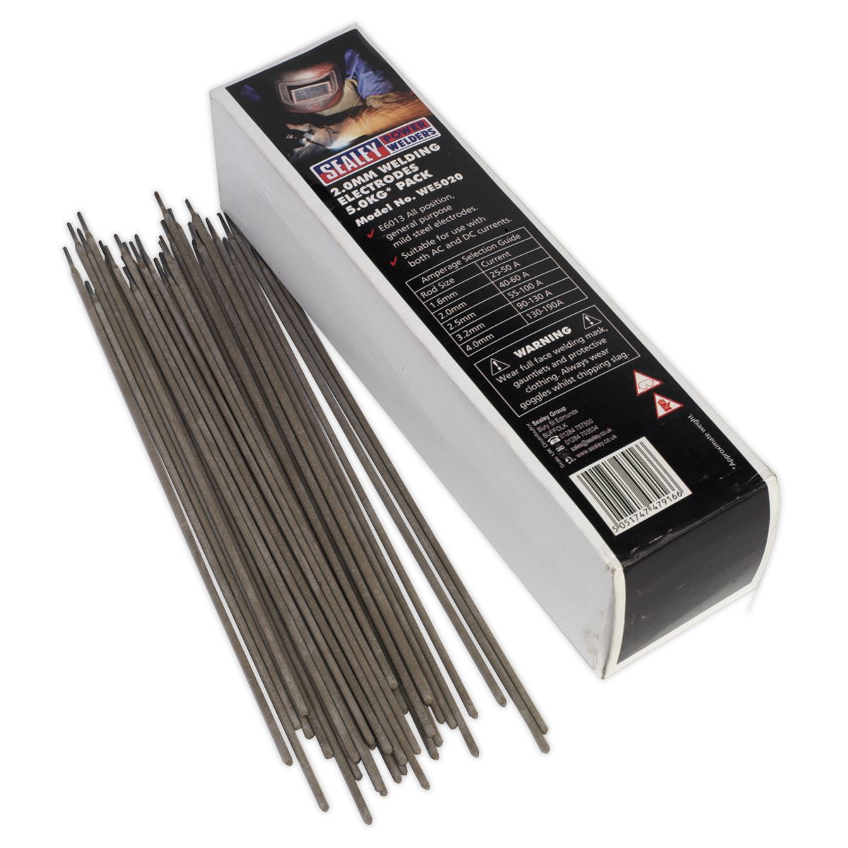 Sealey Welding Electrodes 2 x 300mm 5kg Pack WE5020