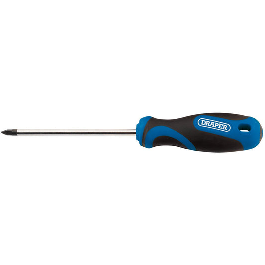 Draper 48931 No.1 x 75mm Cross Slot Screwdriver with Soft Grip Handles