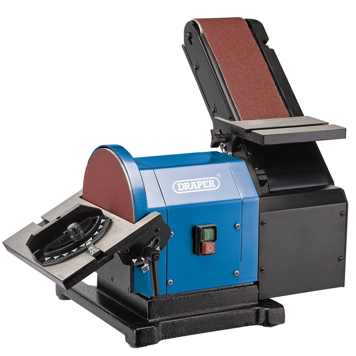 Draper 230V Belt, 100mm and Disc Sander, 200mm, 500W BDS500D. (98525)