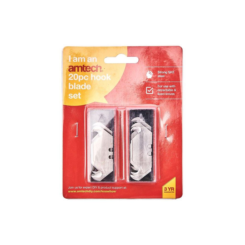 Amtech 1010560 S0362 Set Blade For Hook/Multicoloured