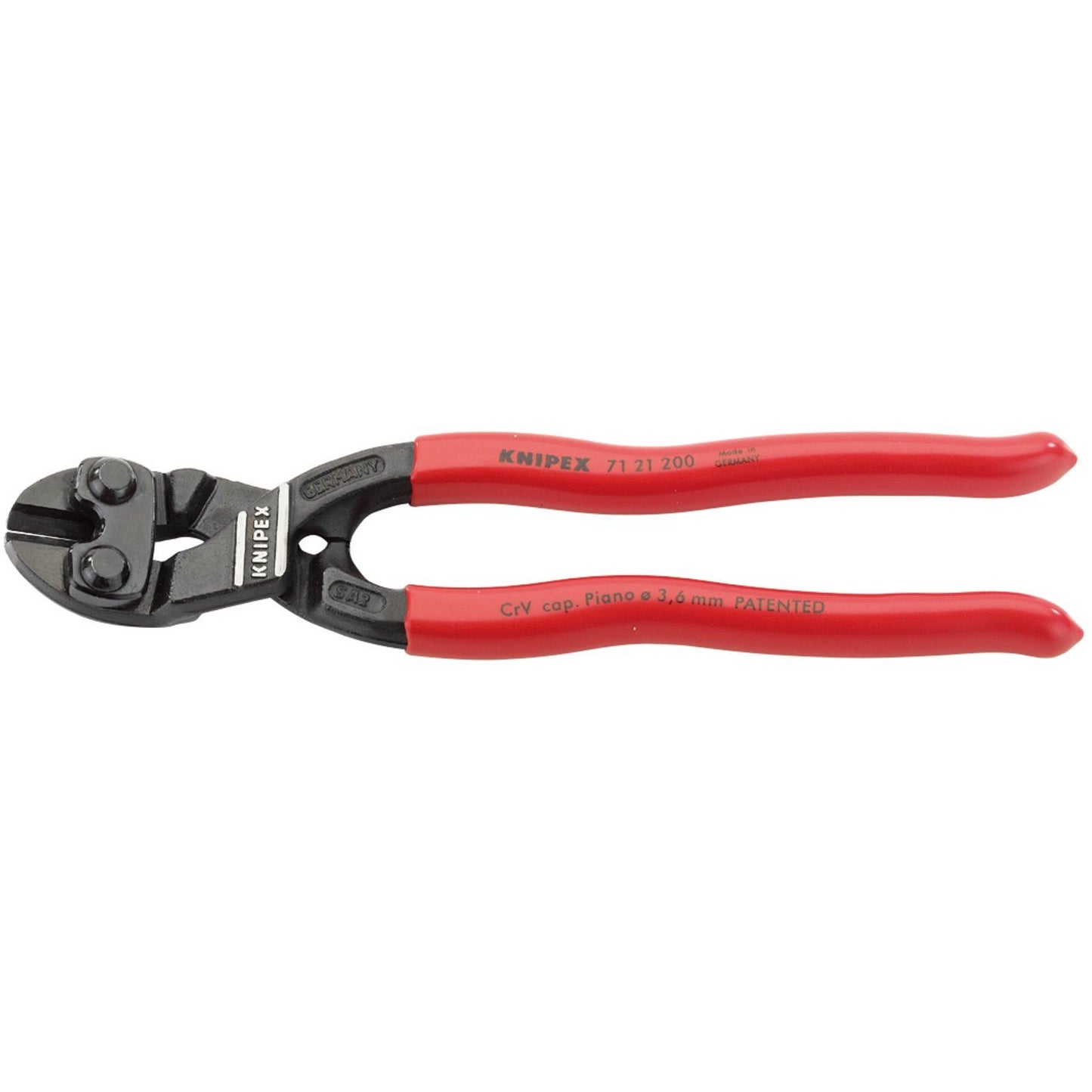 Draper 71 21 200SBE Knipex 200mm Cobolt Compact 20&deg; Angled Head Bolt Cutters - 49190