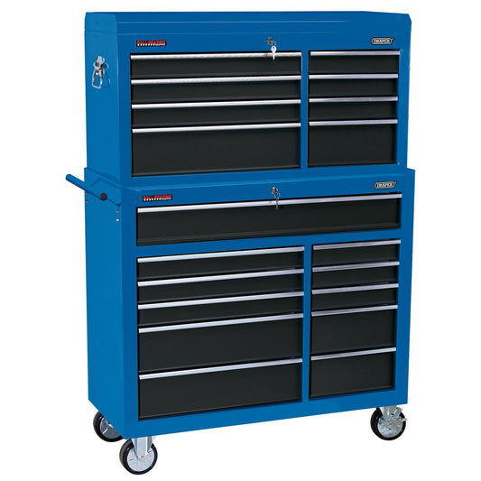 Draper 40" Combined Roller Cabinet and Tool Chest (19 Drawer) - 17764