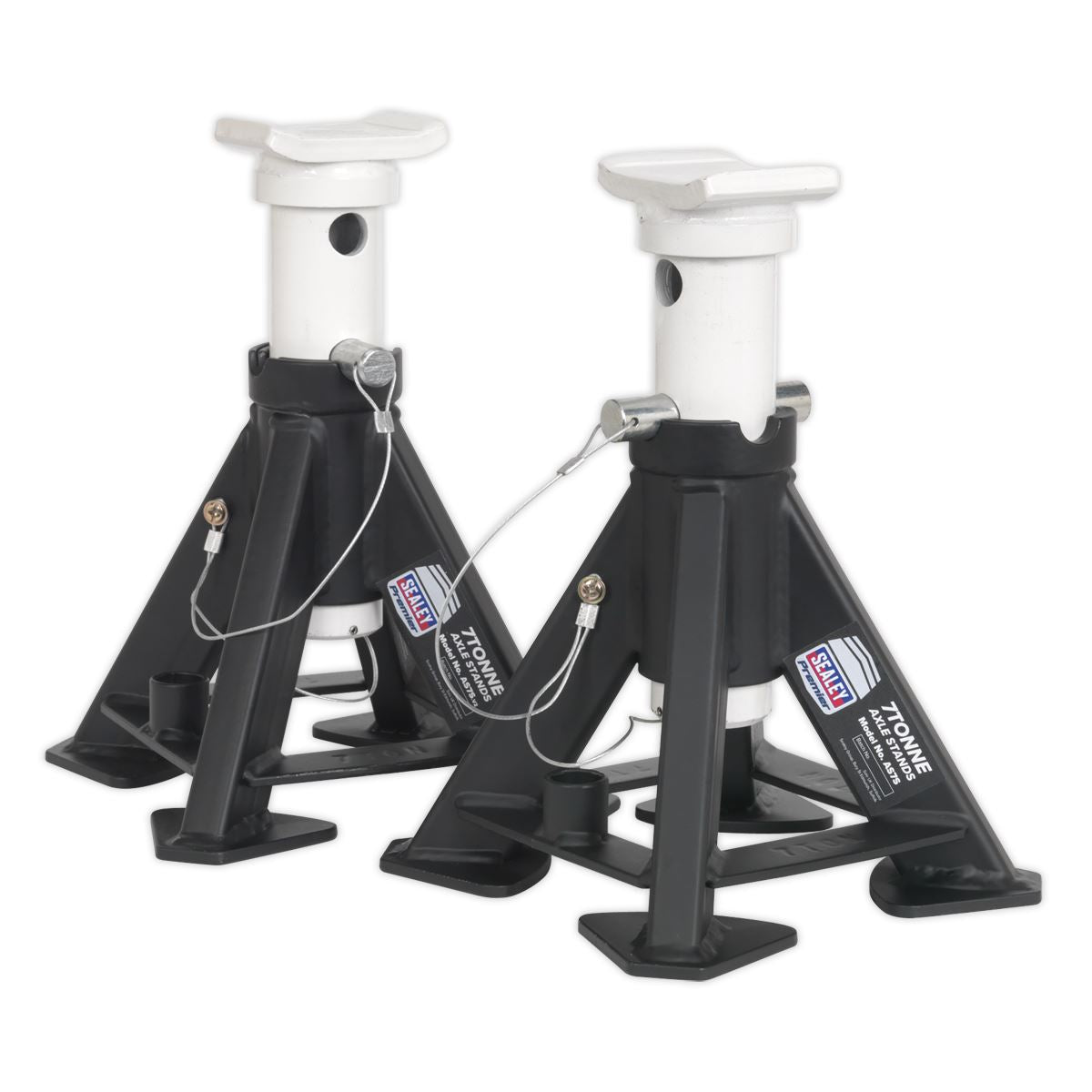 Sealey Axle Stands (Pair) 7 tonne Capacity per Stand Short AS7S